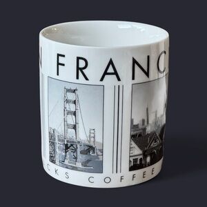 2005 Starbucks Barista City Scenes Series San Francisco SF Coffee Mug Vintage
